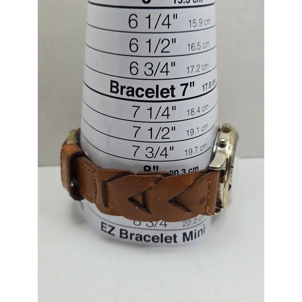 Vintage Wrangler LunaGlo Backlight Leather Watch New Battery Light Up Western